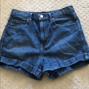Gap high rise shorts